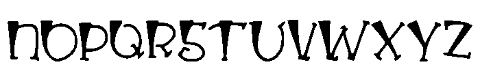 Aneome Font UPPERCASE