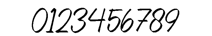 Anestha Script Italic Font OTHER CHARS