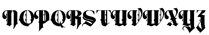 Anestrals-Regular Font UPPERCASE