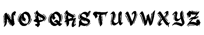 Aneta Regular Font UPPERCASE
