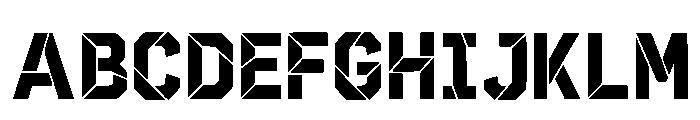 Anfisa Regular Font UPPERCASE