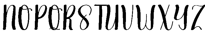 Angel Romance Font UPPERCASE
