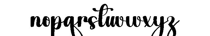 Angel Romance Font LOWERCASE