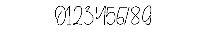 Angela Beautydate Font OTHER CHARS