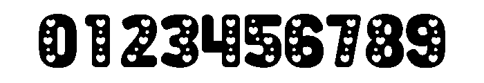 Angela Lovely Regular Font OTHER CHARS