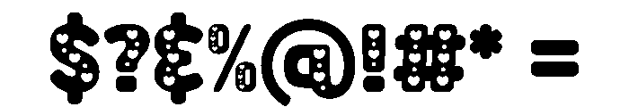Angela Lovely Regular Font OTHER CHARS
