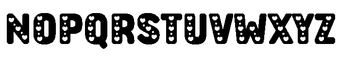 Angela Lovely Regular Font UPPERCASE