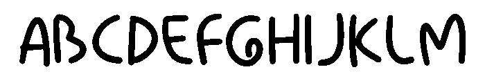 Angelas Regular Font UPPERCASE