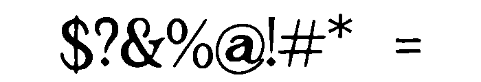 Angeleaf Font OTHER CHARS