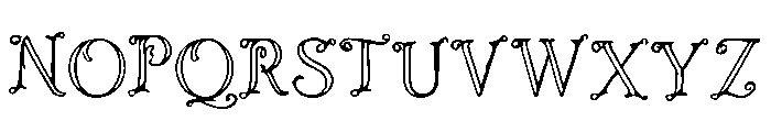 Angelic_Filigree Font UPPERCASE