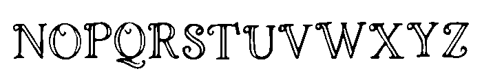 Angelic_Filigree Font LOWERCASE