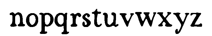 Angelic_Whisper Font LOWERCASE