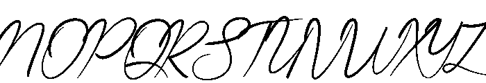 Angelica Austin Font UPPERCASE