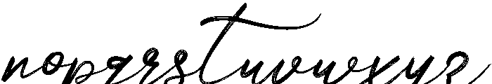 Angelica Austin Font LOWERCASE