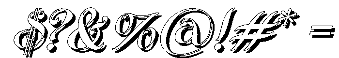 AngelinaElegant Font OTHER CHARS