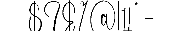 Angelyne Font OTHER CHARS