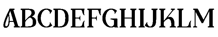Angkot Regular Font UPPERCASE