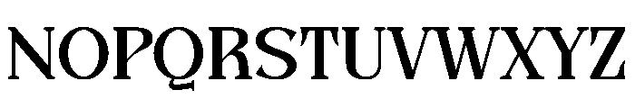 Angkot Regular Font UPPERCASE
