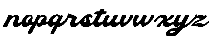 Anglers Story Script Font LOWERCASE