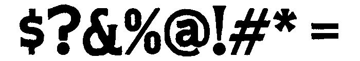 Anglers Story Serif Font OTHER CHARS