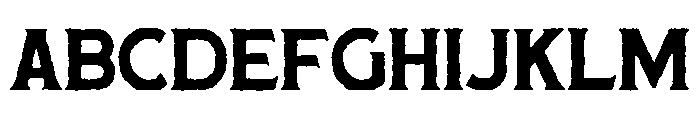 Anglers Story Serif Font UPPERCASE