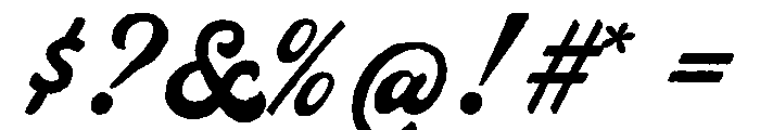 AnglersStory-Script Font OTHER CHARS