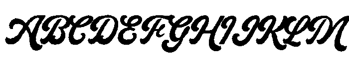 AnglersStory-Script Font UPPERCASE