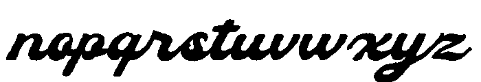 AnglersStory-Script Font LOWERCASE