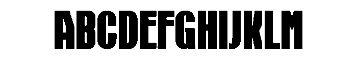 Angovr Font UPPERCASE