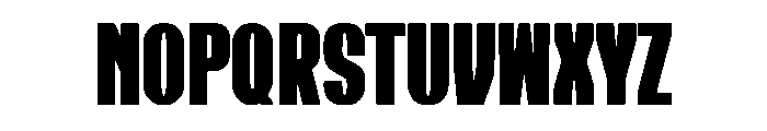 Angovr Font UPPERCASE