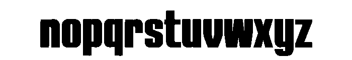 Angovr Font LOWERCASE