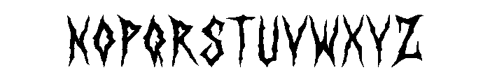 AnhorkRegular Font LOWERCASE