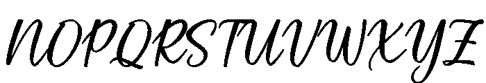 Aniday Font UPPERCASE