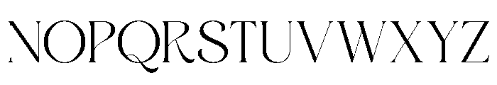Aniekyal Regular Font UPPERCASE