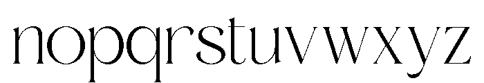 Aniekyal Regular Font LOWERCASE