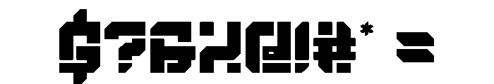 Anima Boost Font OTHER CHARS