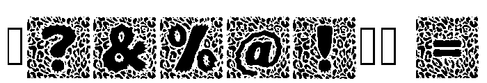 Animal Comics Regular Font OTHER CHARS