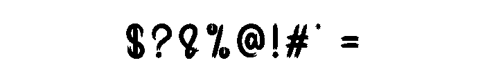 Animal Crochet Font OTHER CHARS