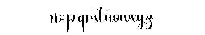Animal Hiking Font LOWERCASE