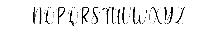 Animal Hunting Font UPPERCASE