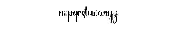 Animal Hunting Font LOWERCASE