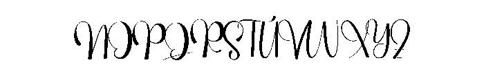 Animaly Birthday Font UPPERCASE