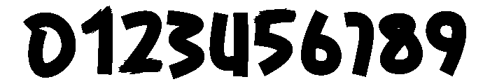 Anime Justice Font OTHER CHARS