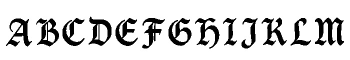 Anish Regular Font UPPERCASE