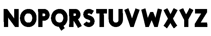 Anjoyne Font UPPERCASE