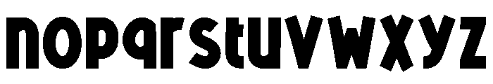 Anjoyne Font LOWERCASE