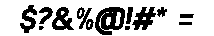 Ankish Italic Font OTHER CHARS