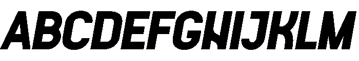 Ankish Italic Font UPPERCASE
