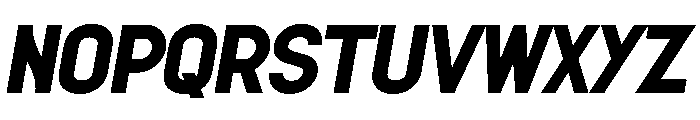 Ankish Italic Font UPPERCASE
