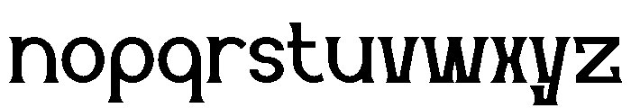 Anmo Font LOWERCASE